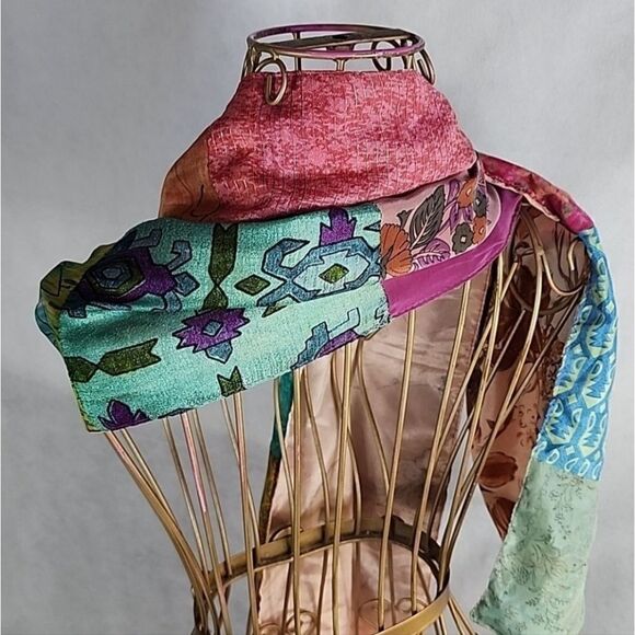 Art Silk Rahab's Rope Scarf Reversible - Picture 6 of 16